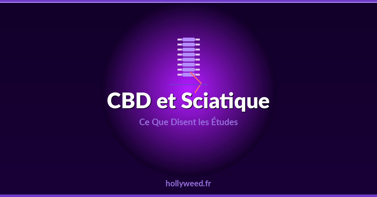 CBD et sciatique etudes soulagement douleurs